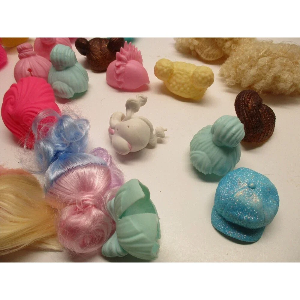 LOL Surprise Dolls WIG HAIR Lot Of 28 Replacement Vibes Secret Agents